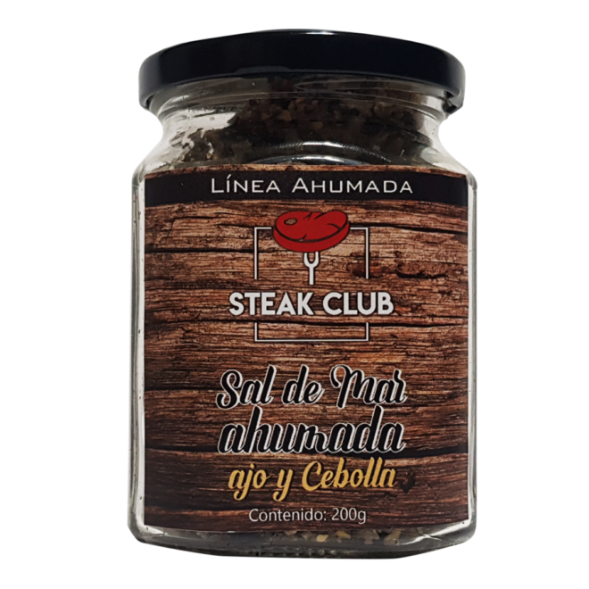 Sazonador Sal de Mar Ajo y Cebolla Ahumada